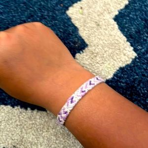 2 heart friendship bracelets.